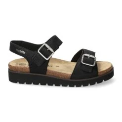 Mobils Ergonomic Mephisto Sandales Femme – Modèle Tarina Noir -Chaussure Soldes tarina208100204