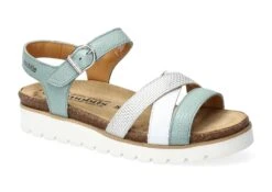 Mobils Ergonomic Mephisto Sandales Femme – Modèle Thina Vert Menthe