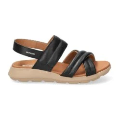 Mephisto-shop Sandales Femme – Modèle Tiany Noir -Chaussure Soldes tiany209914204