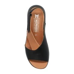 Mephisto-shop Sandales Femme – Modèle Tomazia Noir -Chaussure Soldes tomazia207800207811202