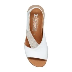 Mephisto-shop Sandales Femme – Modèle Tomazia Blanc -Chaussure Soldes tomazia2078302015412202