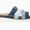 Mobils Ergonomic Mephisto Mules Femme – Modèle Touria Bleu Jean