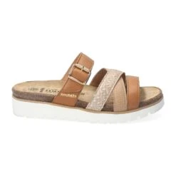 Mobils Ergonomic Mephisto Mules Femme – Modèle Touria Marron -Chaussure Soldes touria20781120158322017432204