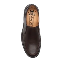 Mephisto-shop Mocassins Homme – Modèle Twain Brun Foncé -Chaussure Soldes twain20randy20615820brown203
