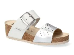 Mephisto-shop Chaussons Femme – Modèle Valencia Argent