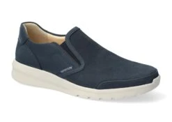 Mephisto-shop Mocassins Homme – Modèle Will Perf Bleu Jean