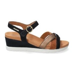 Mephisto-shop Sandales Femme – Modèle Yrena Marine -Chaussure Soldes yrena20122452012235n209565204