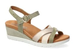 Mephisto-shop Sandales Femme – Modèle Yrena Kaki Clair